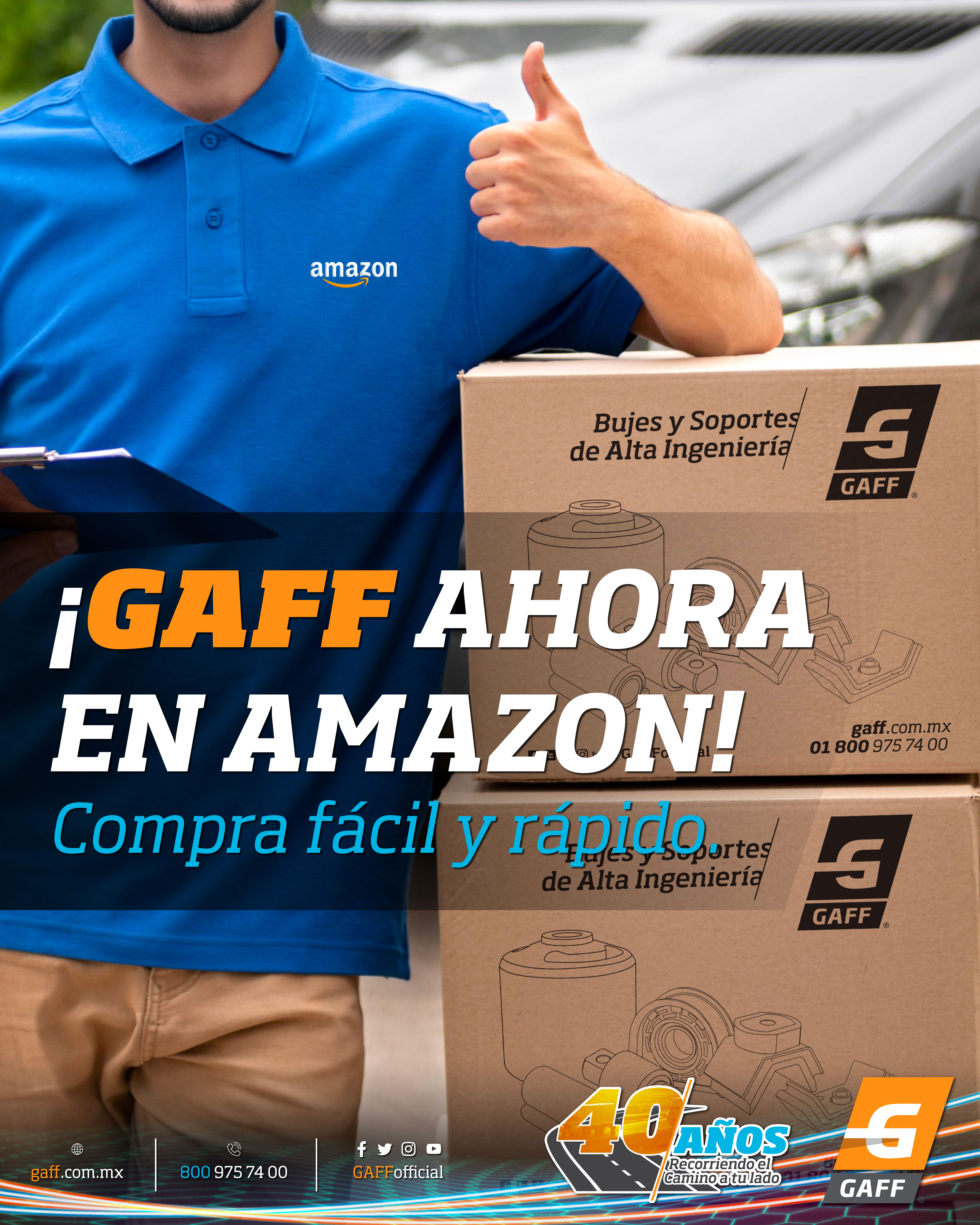 GAFF en AMAZON